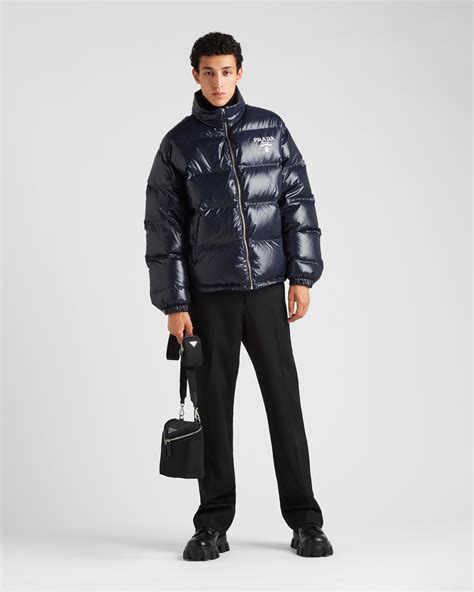 prada down jacket|Prada sleeveless puffer jacket.